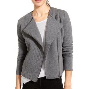 Athleta - Belvedere Moto Jacket - Grey Heather